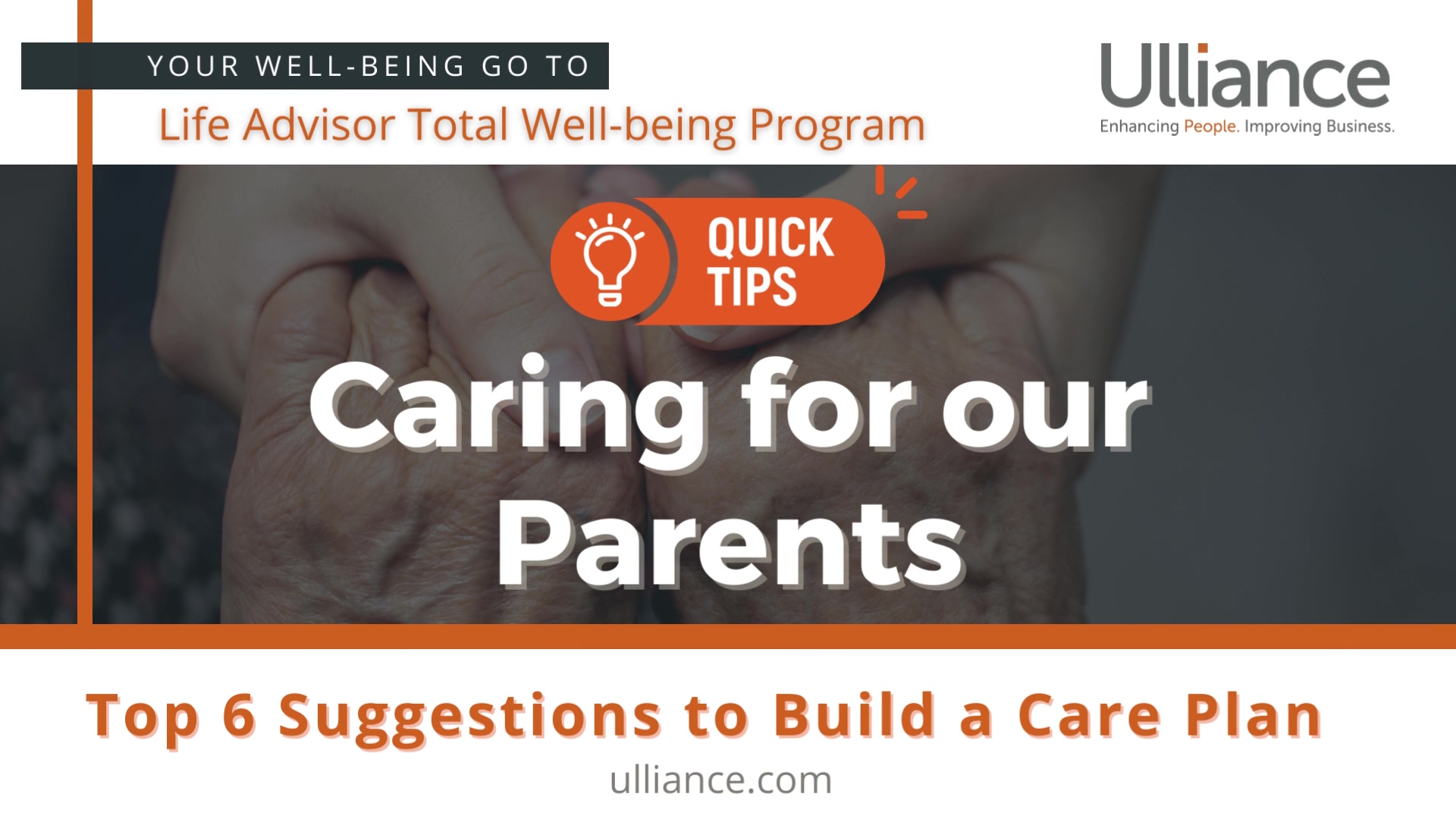 Caring For Elderly Parents - Top Tips & Support